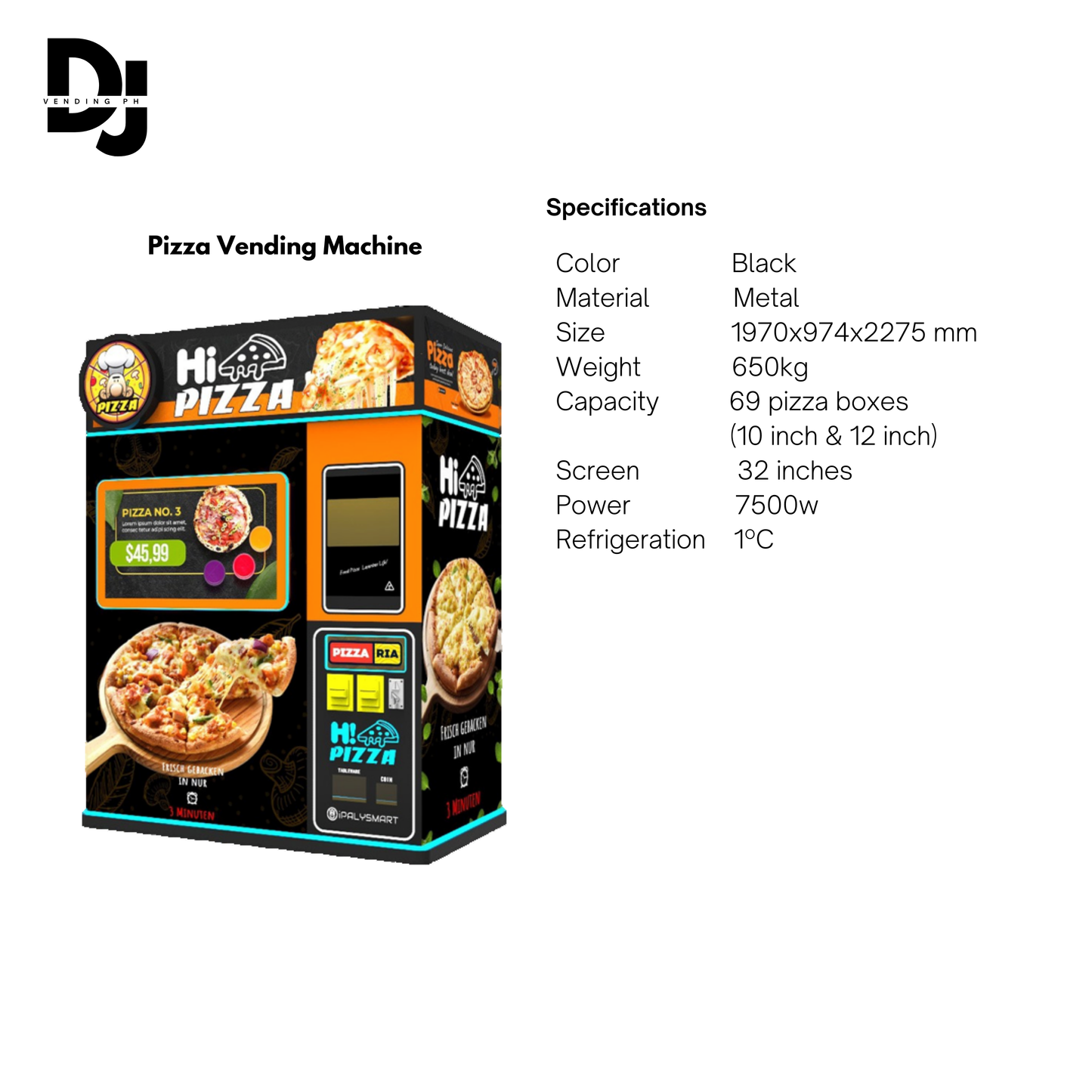 Pizza Vending Machine