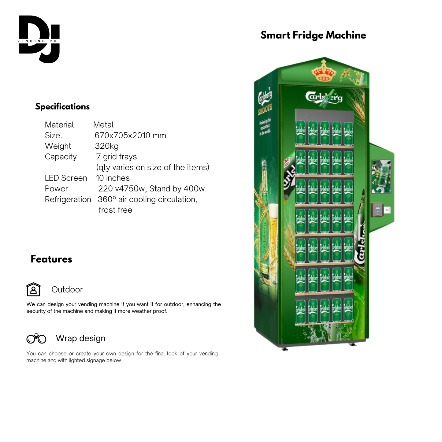 Smart Fridge Vending Machine