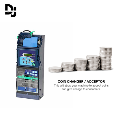 Coin Acceptor with Changer